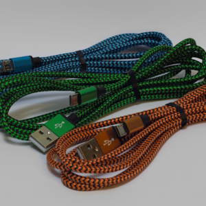 USB micro b johto värikäs